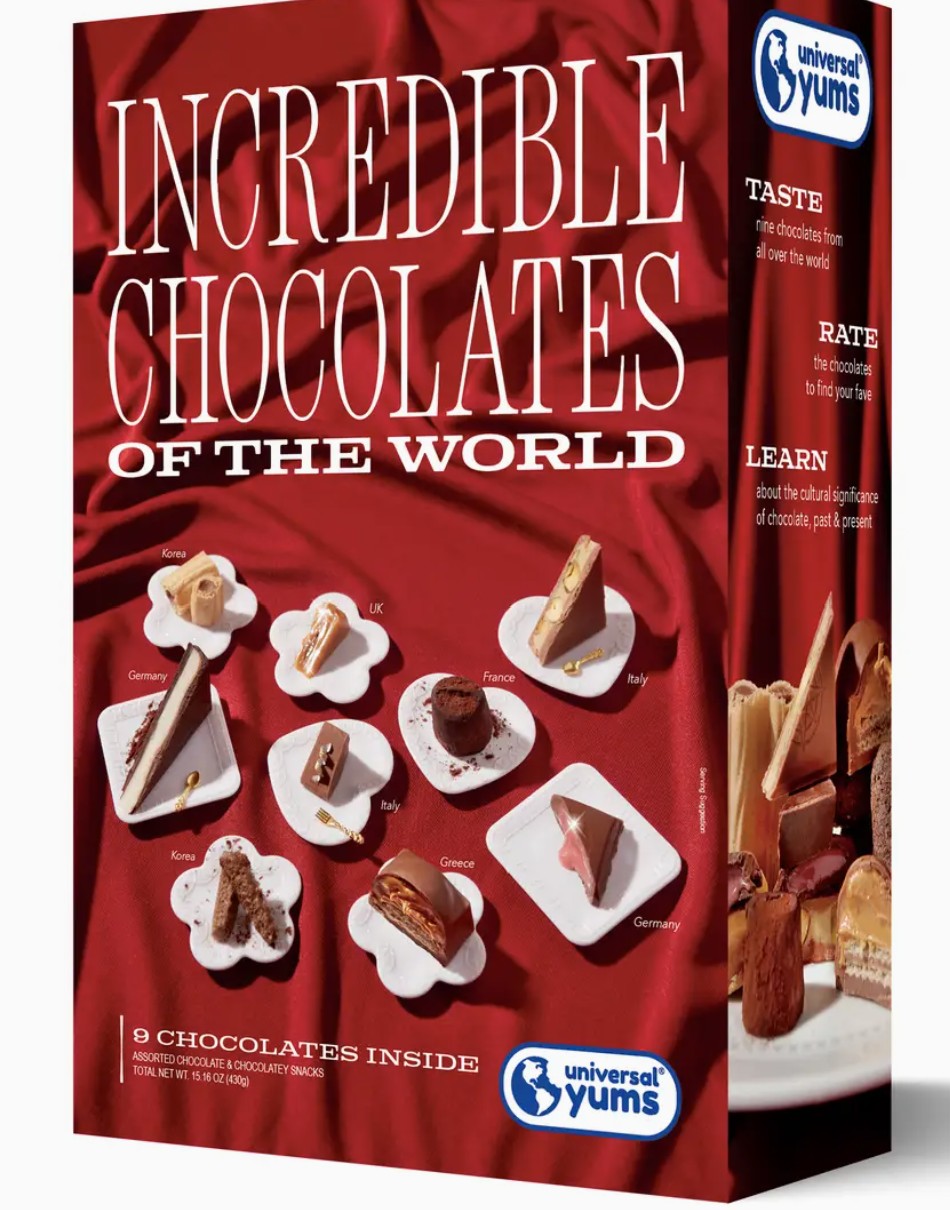 Universal Yums Incredible Chocolates of the World