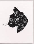 Dahlia Press So Very Sorry Cat