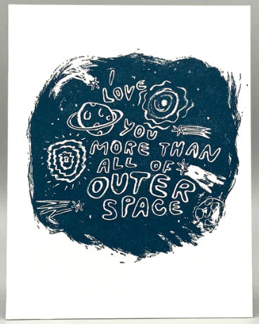 Westland Press More than Outer Space Card