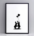 HAM Lovestruck Rabbit Print