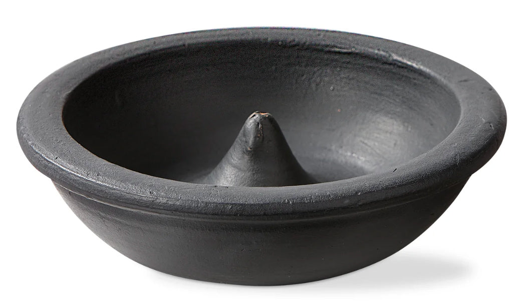 Tag Terracotta Incense Holder Black