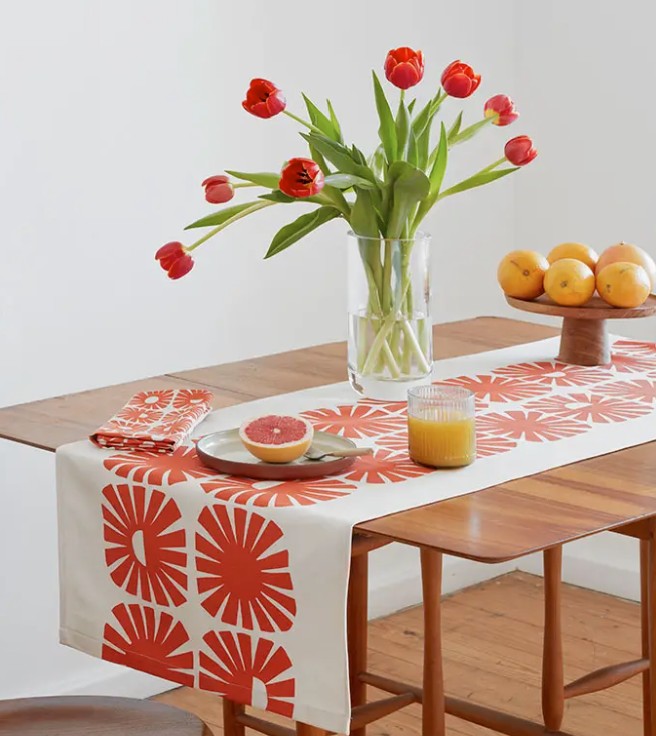 Skinny laMinx Table Runner Sunshine Persimmon