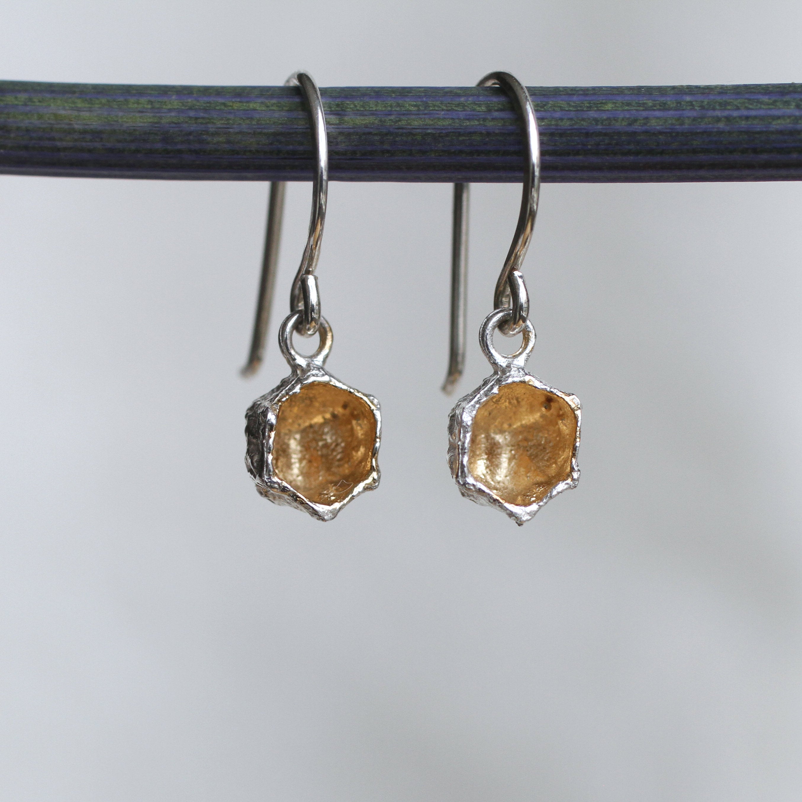 Thicket Honeycomb Prism Earrings