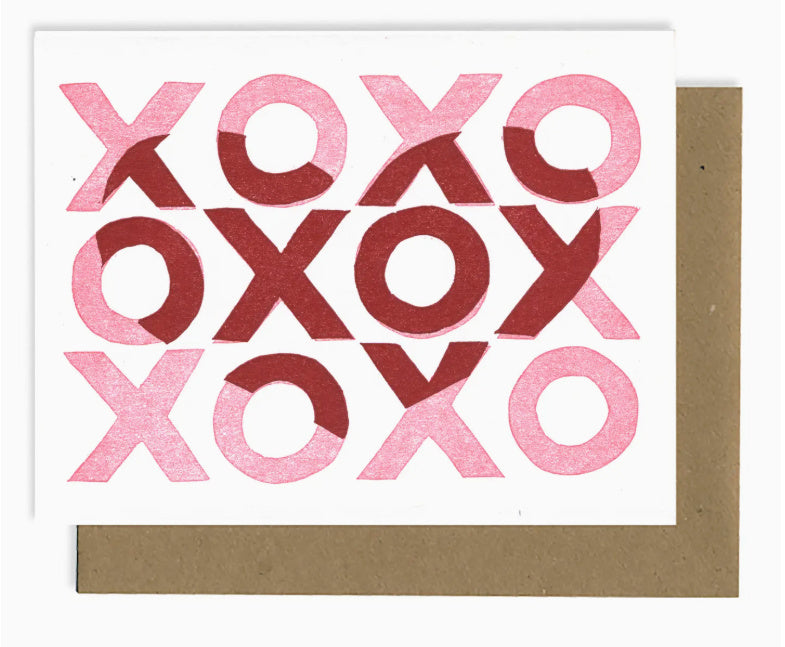 Lynnoleum XOXO Heart Card