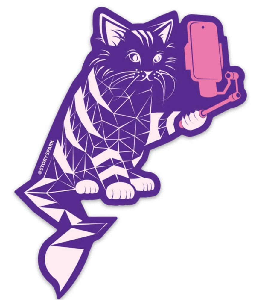 Story Spark Snap Cat Sticker