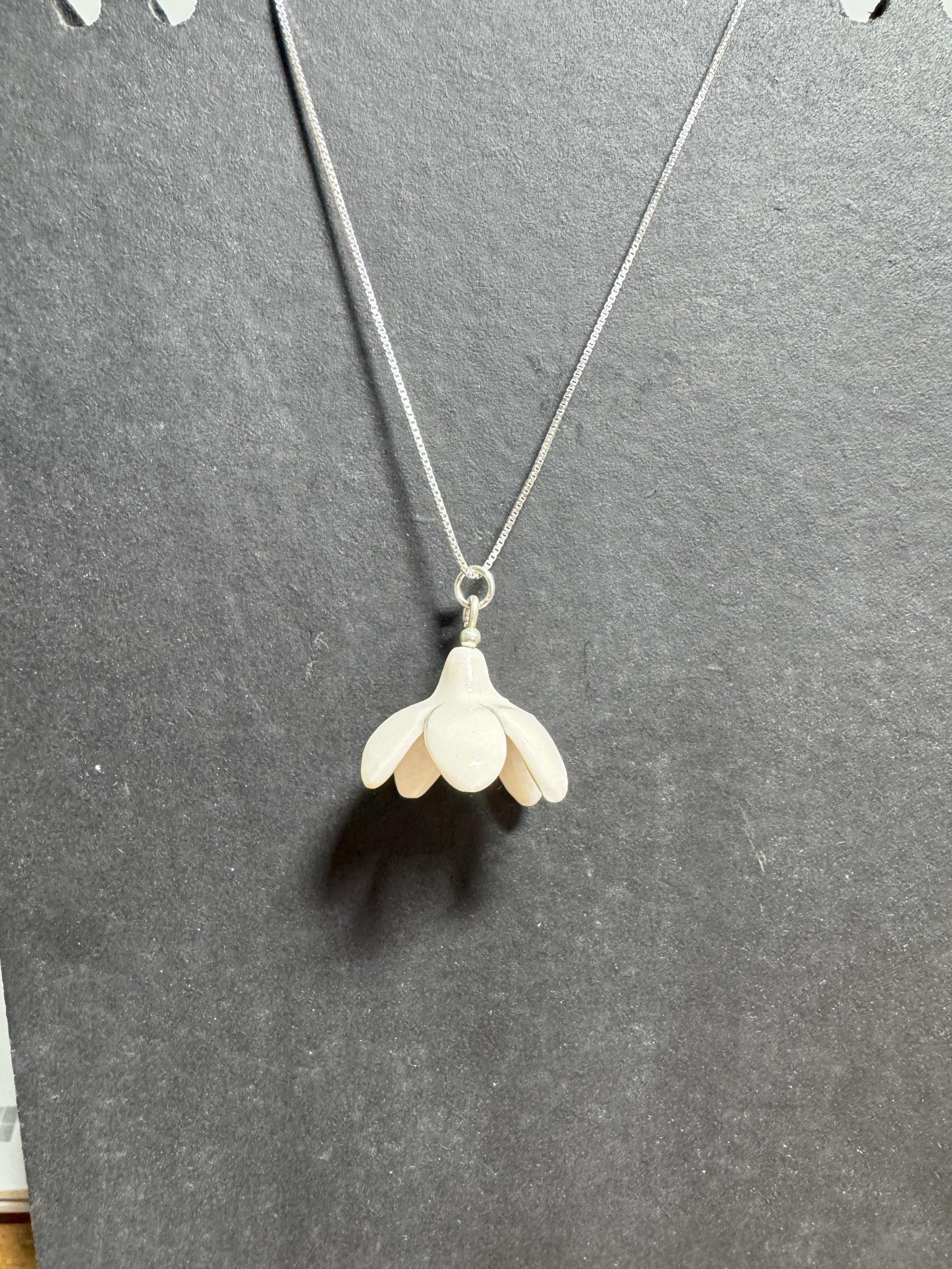 Purely Porcelain Jasmine Necklace