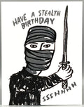 Westland Press Stealth Birthday Card