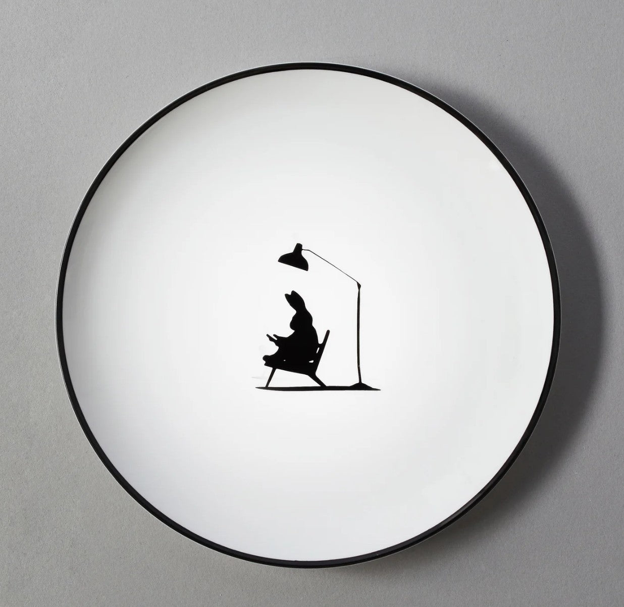 HAM Reading Rabbit Plate