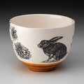 Laura Zindel Small Bowl: Crouching Hare