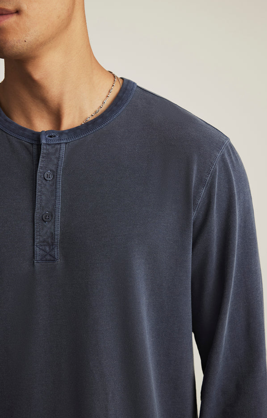 Mavi Half Buttoned Long Sleeve