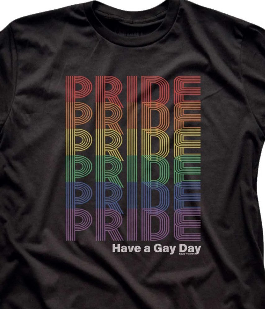 Solid Threads Pride Rainbow Fade Shirt