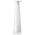 LSA Beacon Candle Holder/Vase, 13.5 in, White