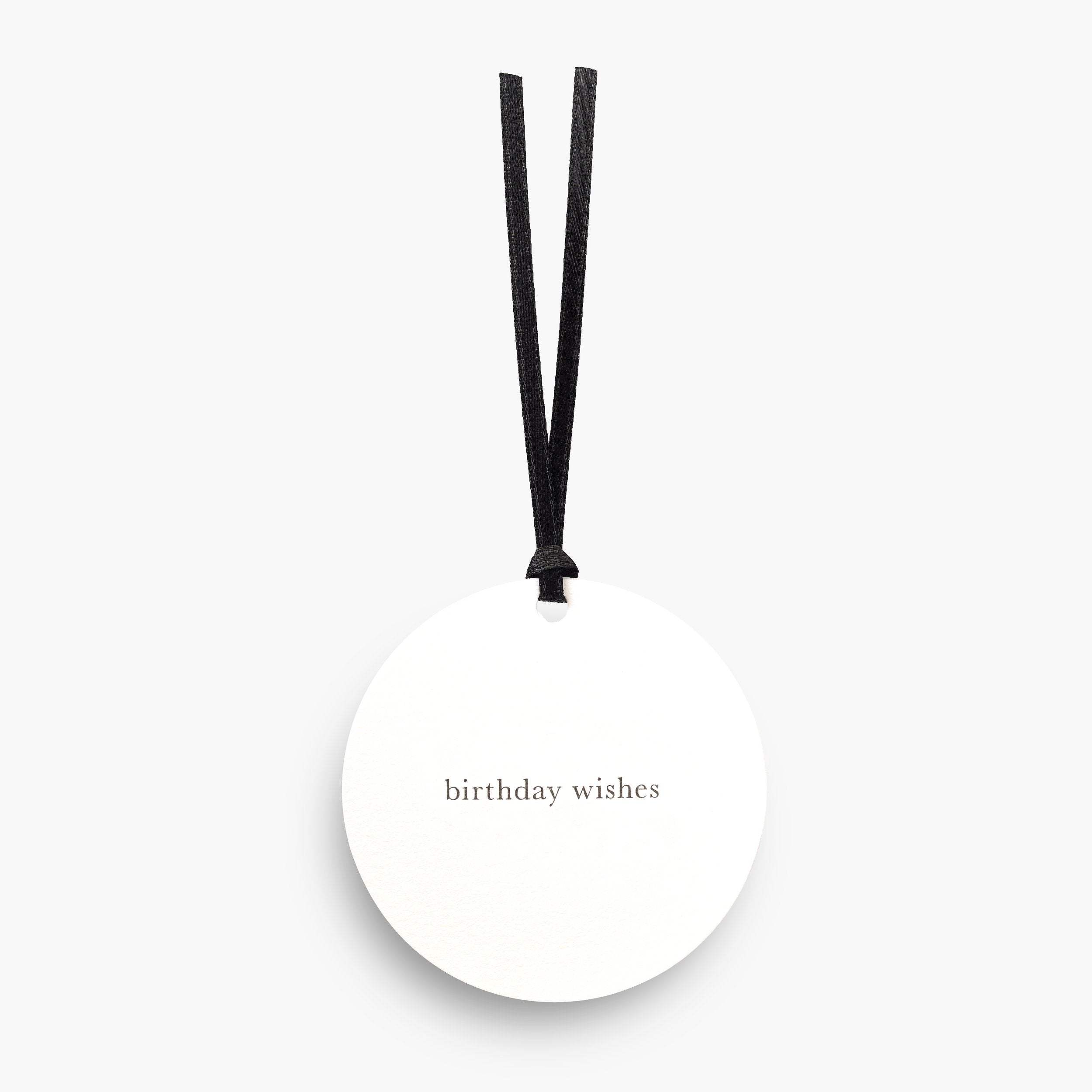Souvenir Birthday Wishes Gift Tag