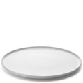 LSA Collective Dinner Plate, White