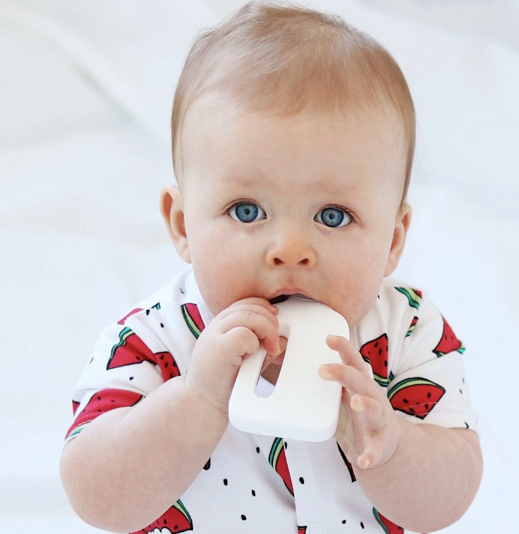 Fred & Noah Milk Bottle Teether