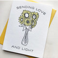 Steel Petal Press Love and Light Sympathy Card