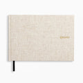 Souvenir Heather Gray Linen Guestbook