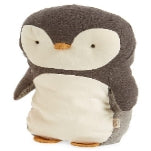 Maileg Penguin Stuffed Animal in Black/White
