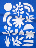 Badger & Burke Blue Cut Out Tea Towel