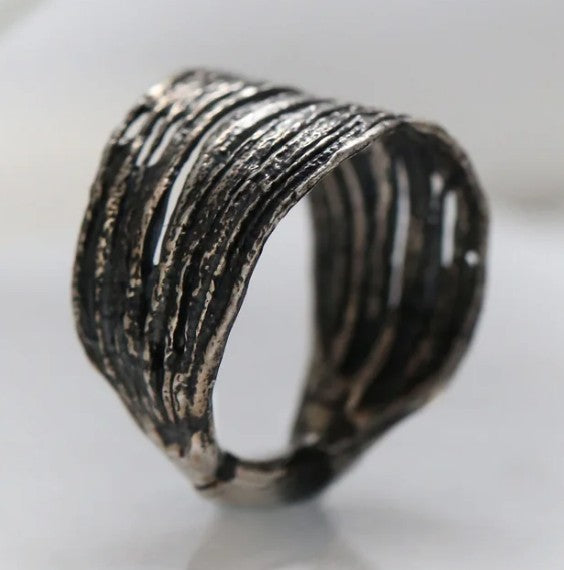 Merzatta Patina Pinion Ring
