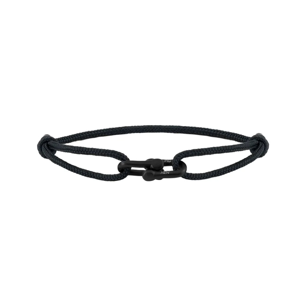 Pig and Hen Daunting Dean Black Black Bracelet