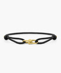 Pig and Hen Daunting Dean Black Gold Bracelet