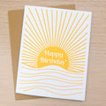 Pistachio Press Birthday Sunrise Card