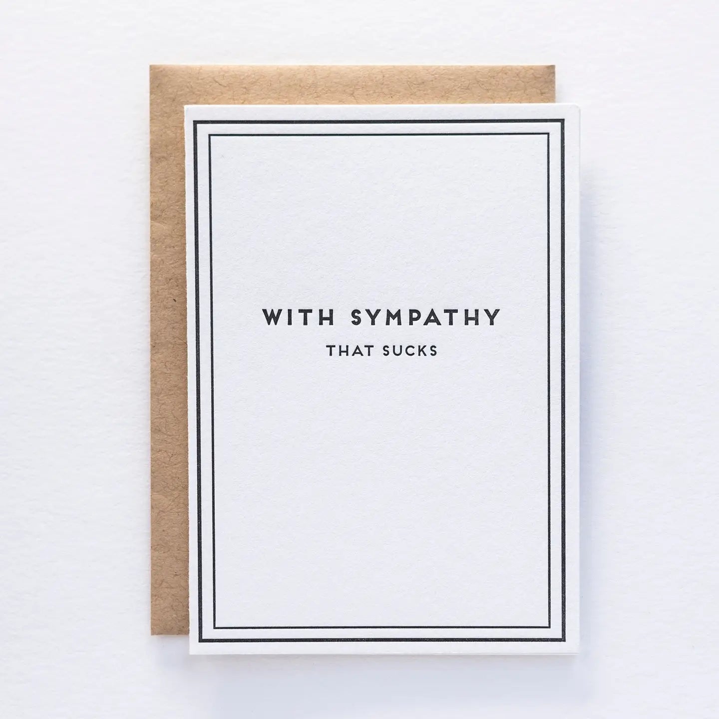 Pistachio Press Dude Sympathy Card