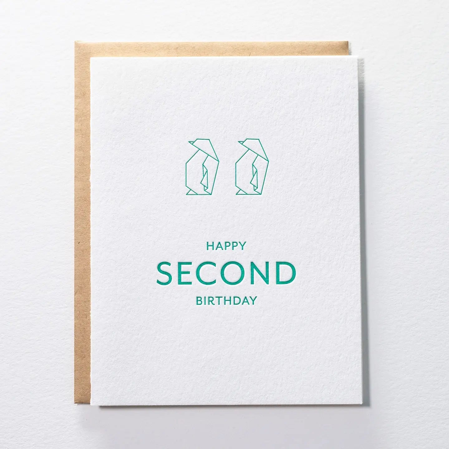 Pistachio Press Origami Second Card