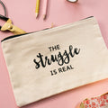Pistachio Press Struggle is Real Pouch