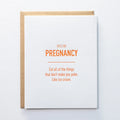 Pistachio Press Tips for Pregnancy Ice Cream Card