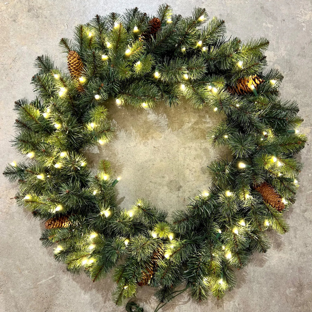 Porch View Spruce Wreath