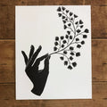 Ratbee Maidenhair Fern Hand Print