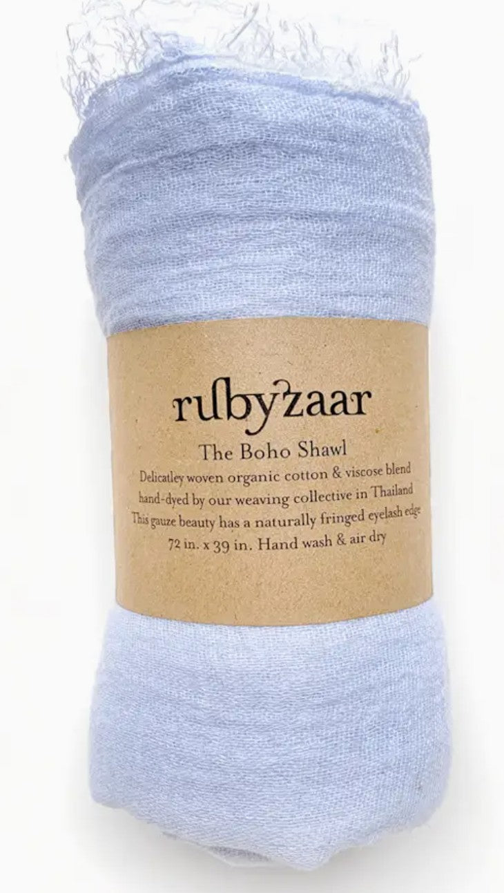 rubyzaar boho shawl