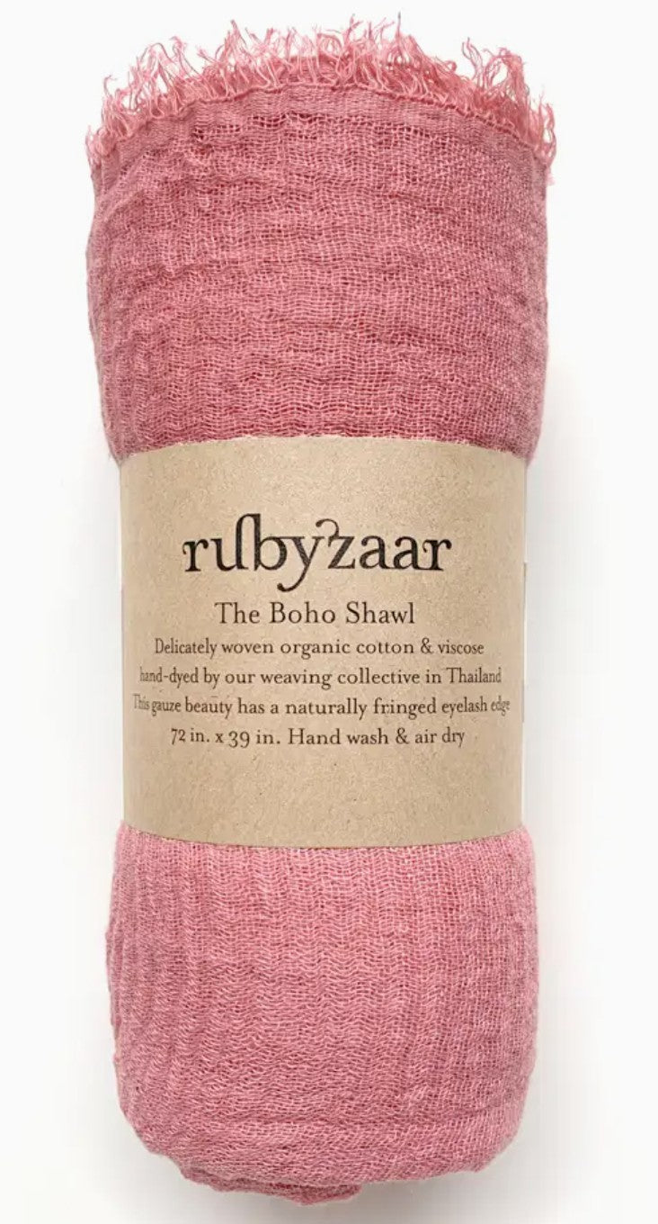 rubyzaar boho shawl