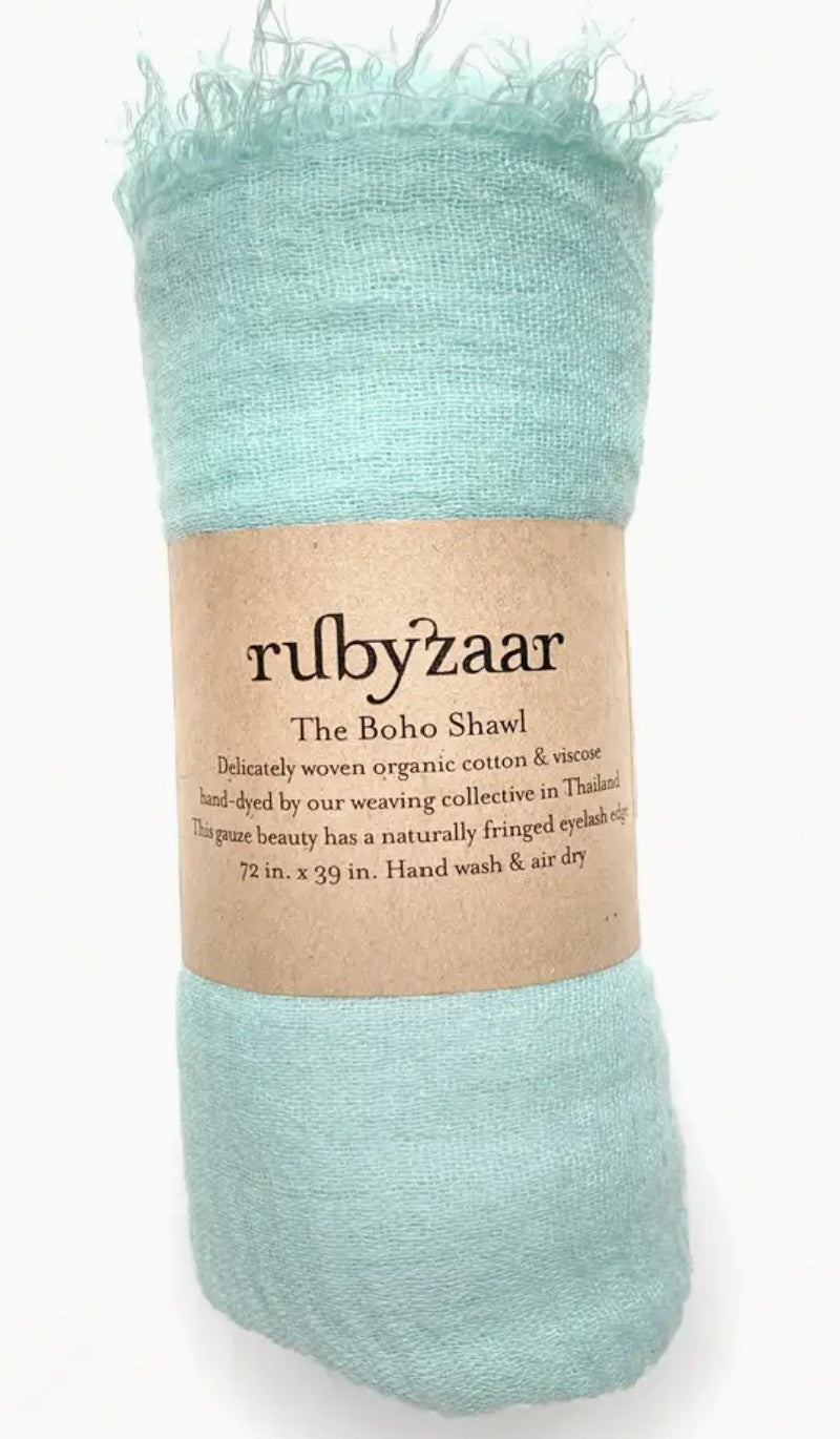 rubyzaar boho shawl