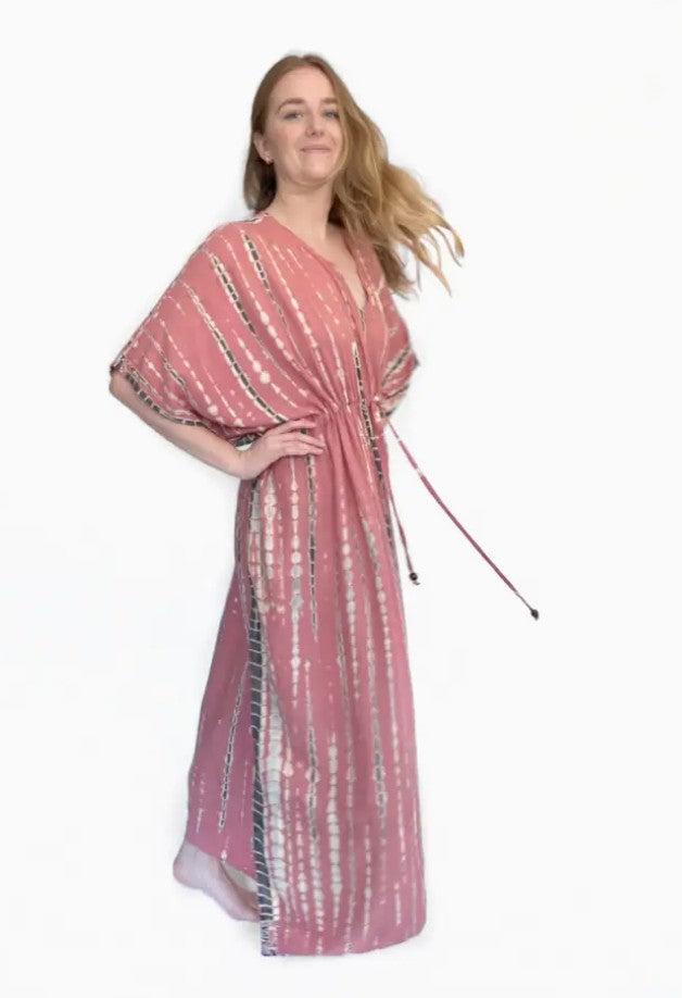 rubyzaar Aura Drawstring Caftan