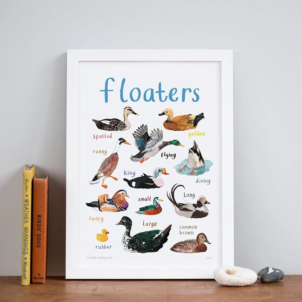 Sarah Edmonds Floaters Print