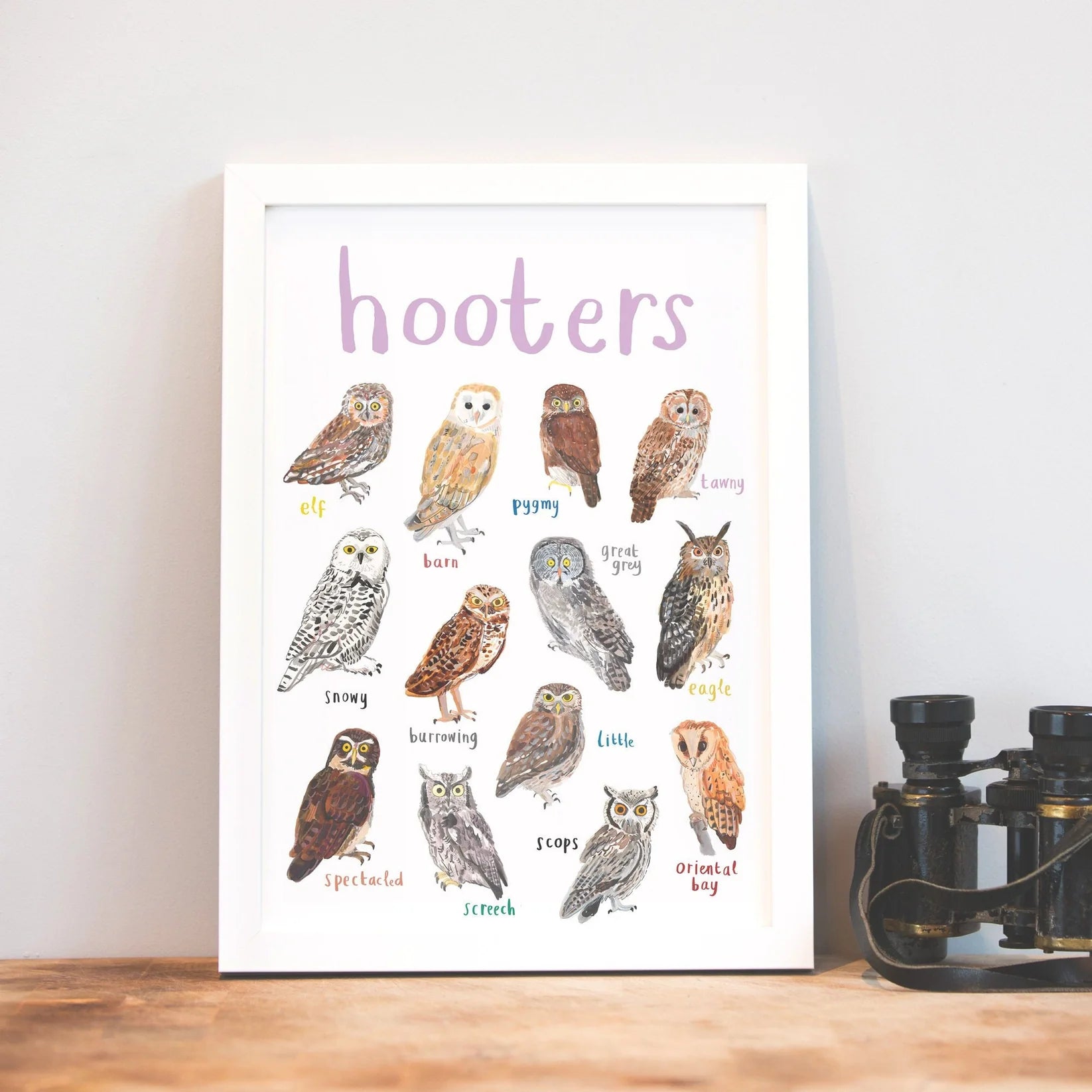 Sarah Edmonds Hooters Print