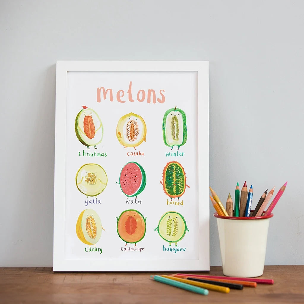Sarah Edmonds Melons Print