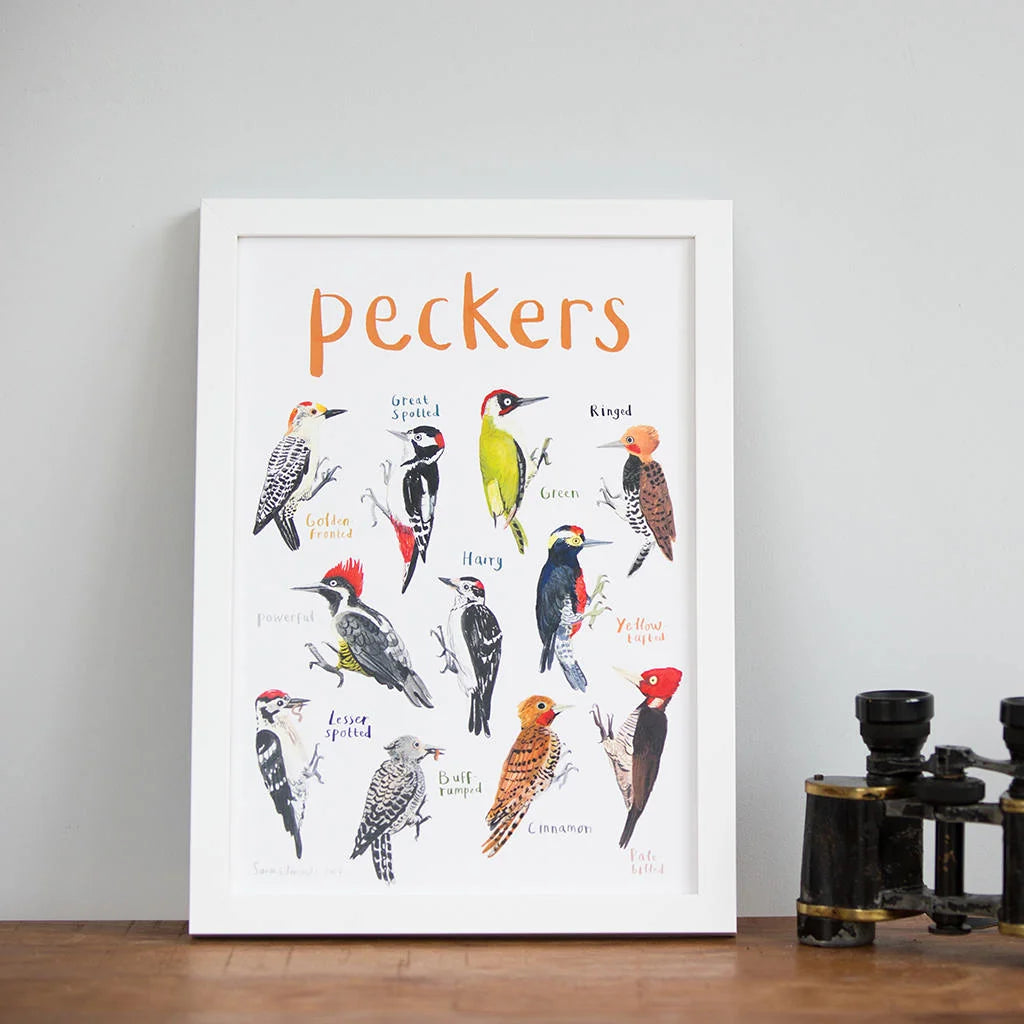 Sarah Edmonds Peckers Print