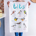 Sarah Edmonds Tits Tea Towel