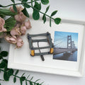 SCF Playing Bridge Brooch