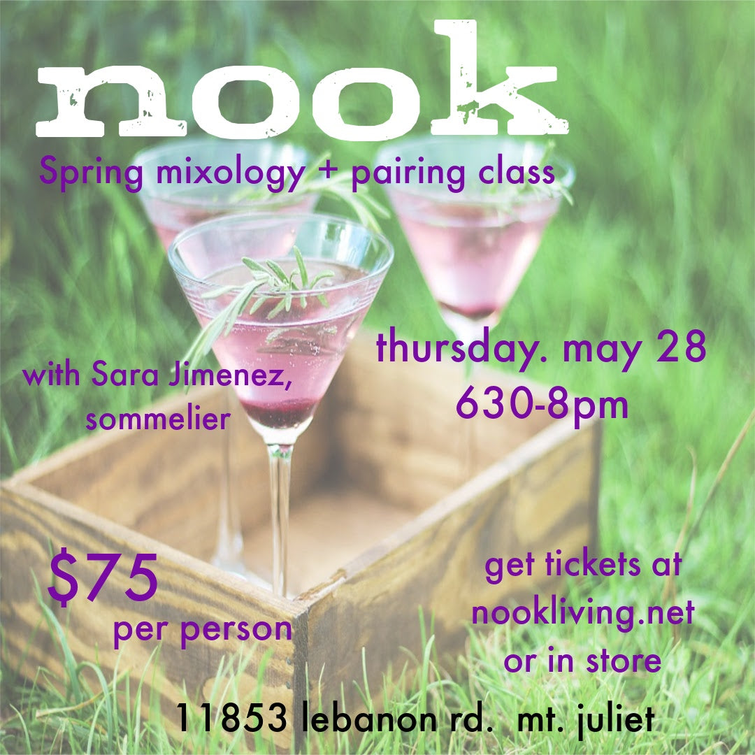 Spring Mixology Class