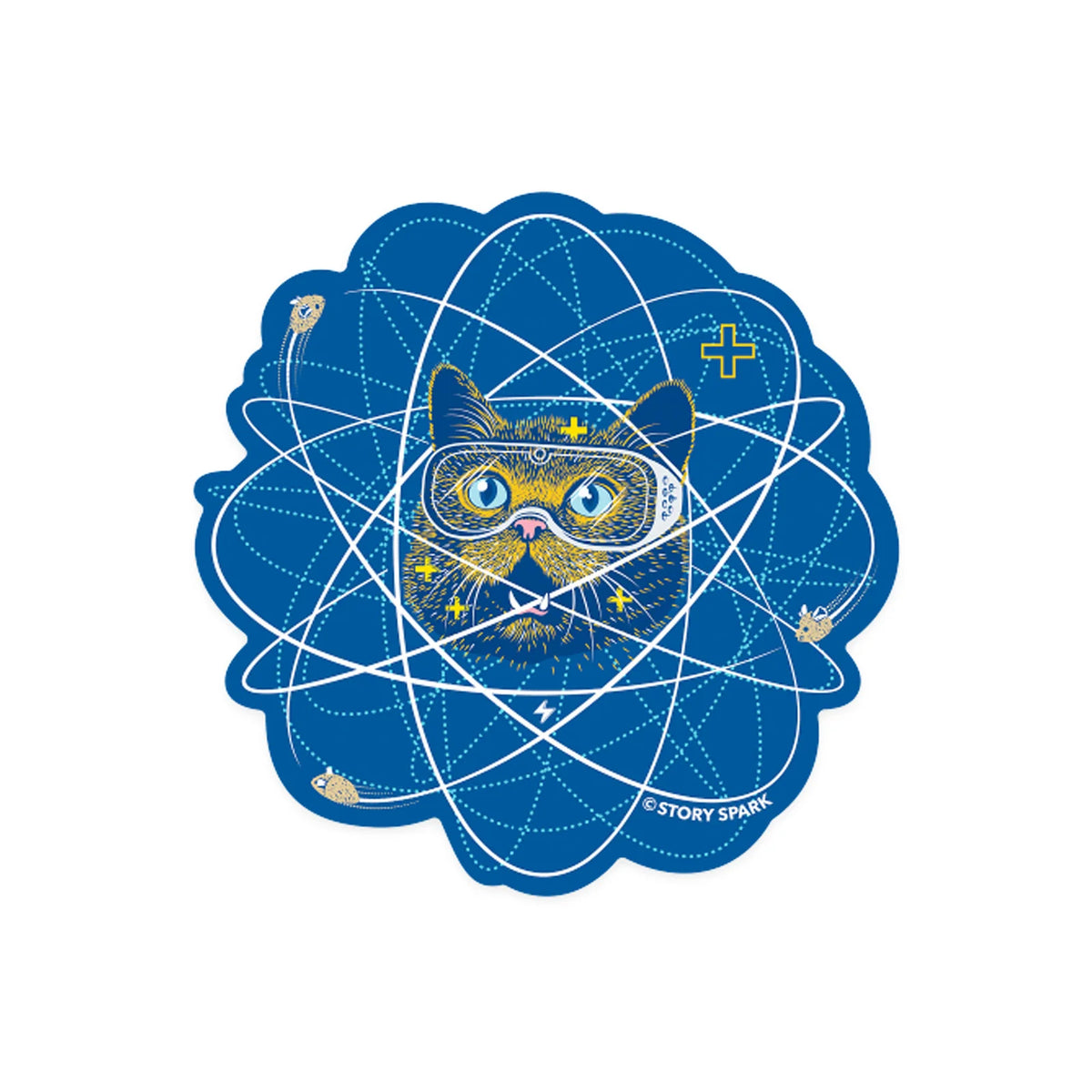 Story Spark Cat Ion Sticker
