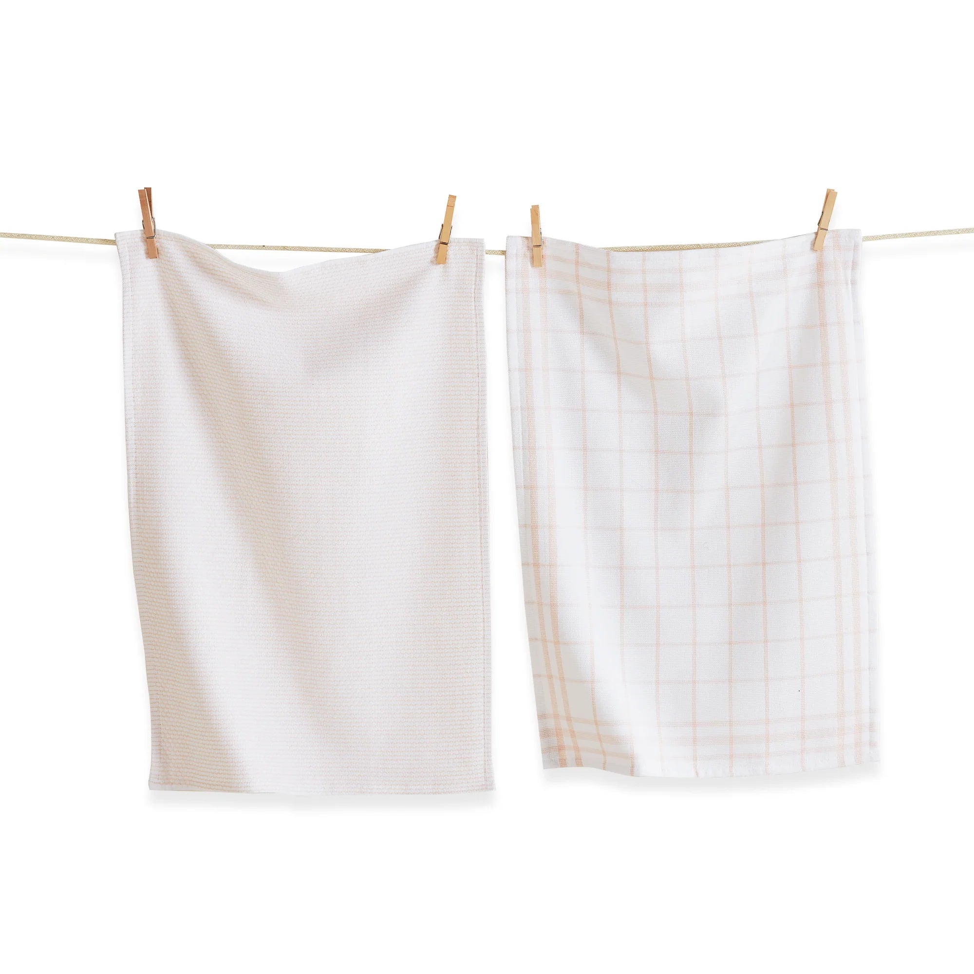 Tag Classic Terry Dishtowel Set, Blush