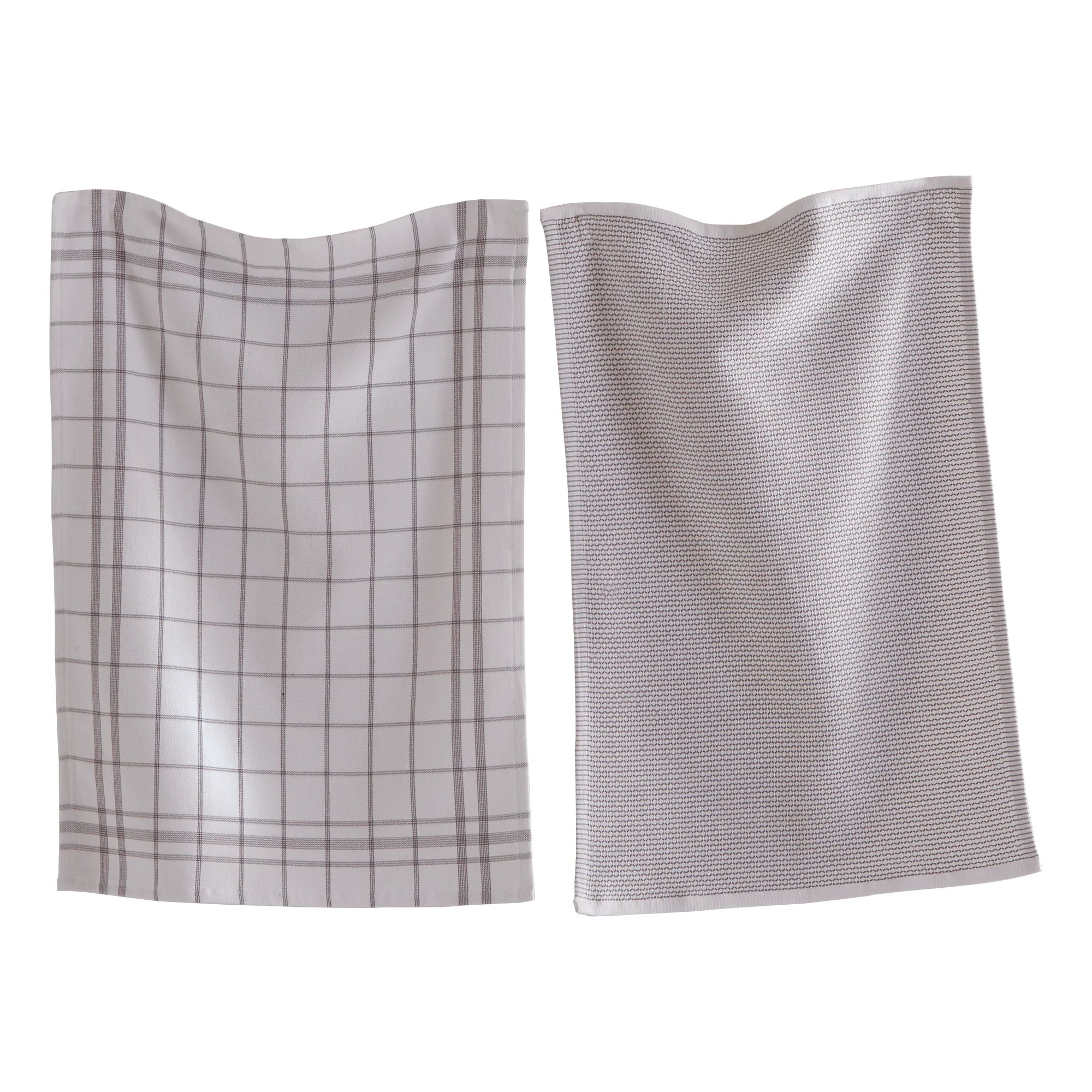 Tag Classic Terry Dish Towel Set, Gray
