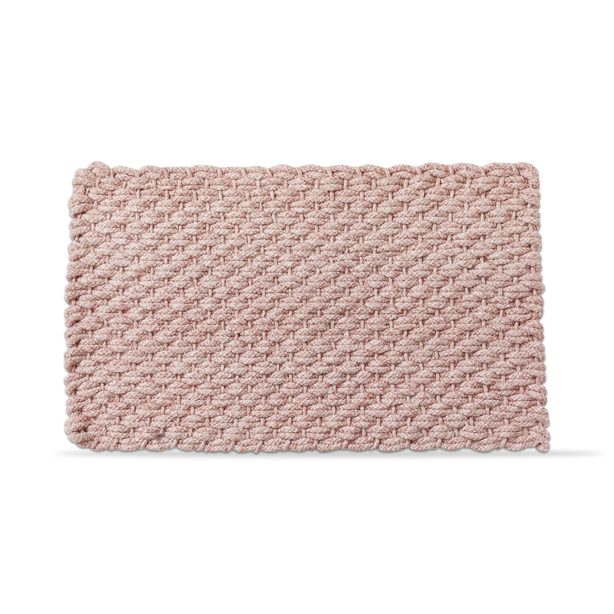 Tag Handwoven Doormat, Blush