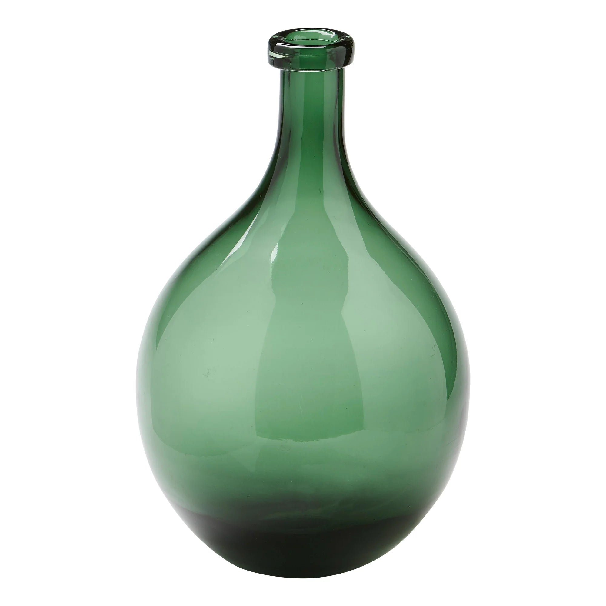 Tag Oversize Vintage Glass Wine Bottle
