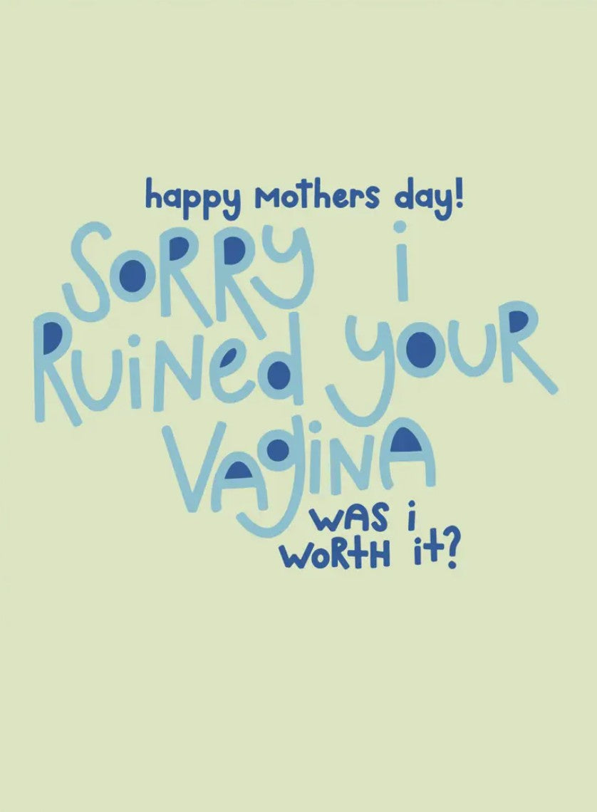 Twentysome Design Mothers Day Vagina